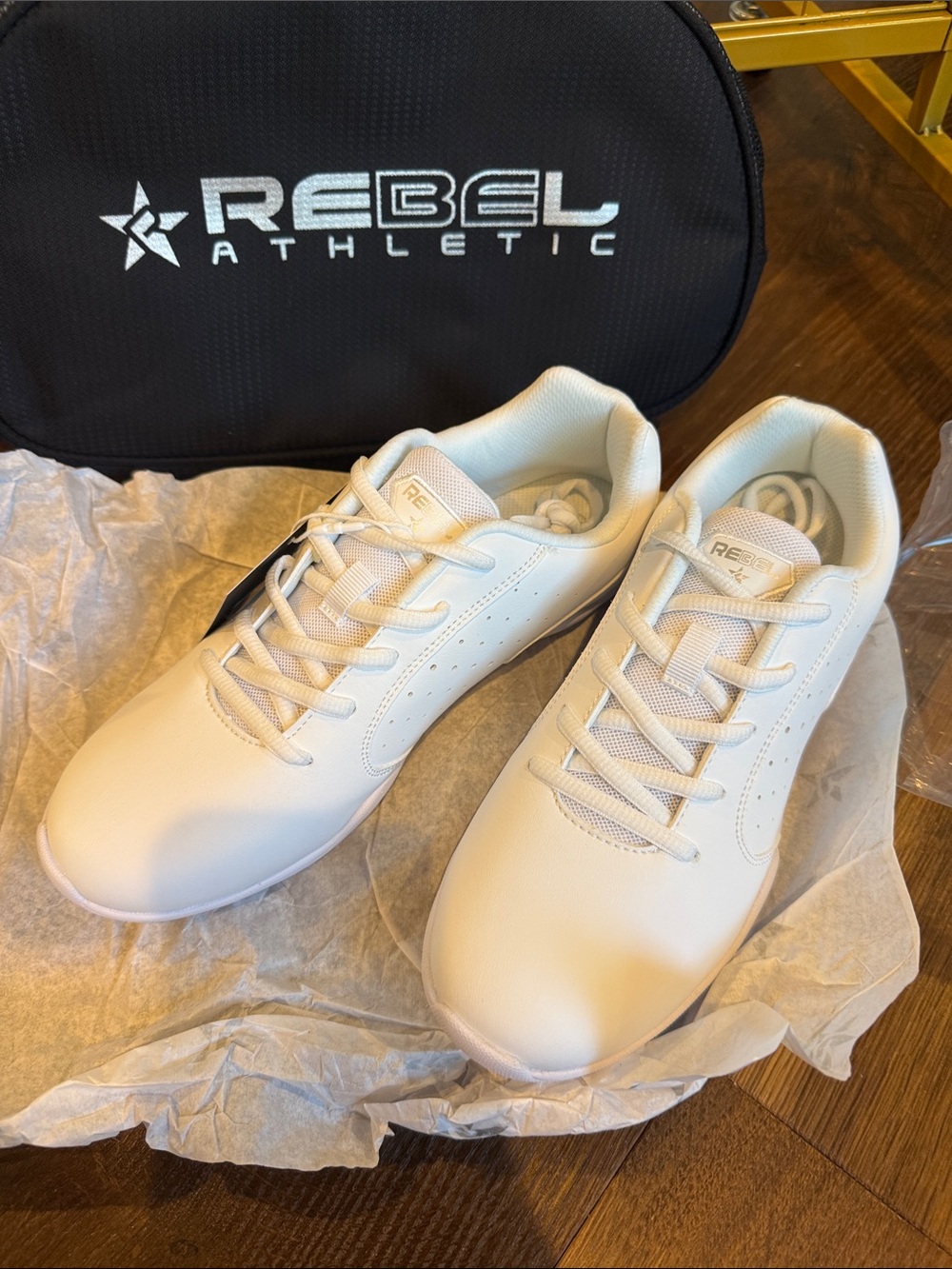 Rebel Athletic cheer shoes size 8.5